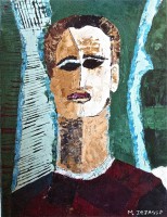 Peinture à l'huile - Portrait " Olivier"